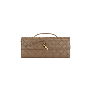 Bottega Veneta Andiamo Long Clutch 'Pinecone/Brass'