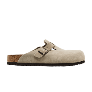 Birkenstock Boston Suede Leather 'Taupe'