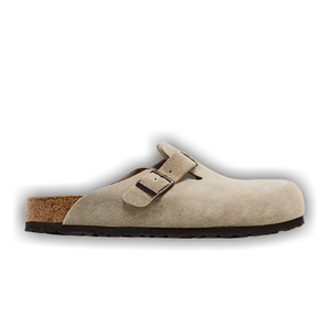 Birkenstock Boston Suede Leather 'Taupe'