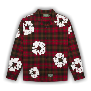 Denim Tears Wreath Pajama Shirt 'Red'