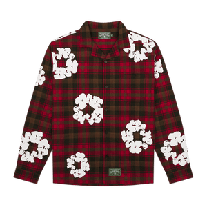 Denim Tears Wreath Pajama Shirt 'Red'