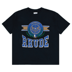 Rhude Cotswold Crest Tee 'Vintage Black'