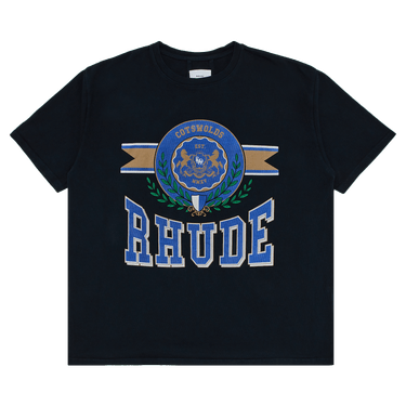 Rhude Cotswold Crest Tee 'Vintage Black'