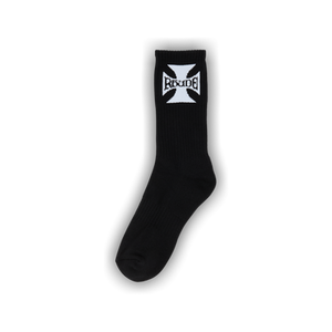 Rhude Boys Logo Sock 'Black/White'