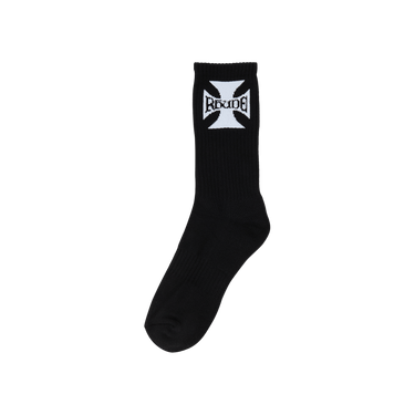 Rhude Boys Logo Sock 'Black/White'