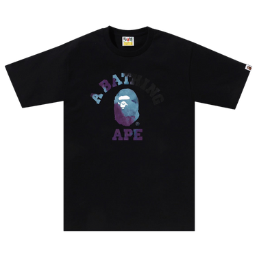 BAPE Tie Dye College Tee 'Black/Black'