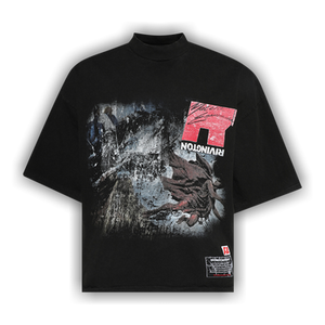 RIVINGTON roi Rebis It Was Written Tee 'Mechanic Black'