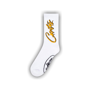 Corteiz OG Allstarz Socks 'White'