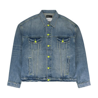 PURPLE BRAND Vintage Washed Denim Jacket 'Indigo'