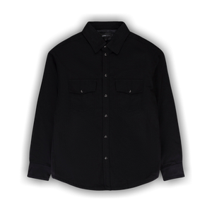 PURPLE BRAND Padded Western Jacket 'Black'