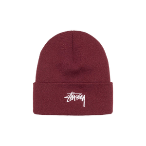 Stussy Stock Cuff Beanie 'Syrah'