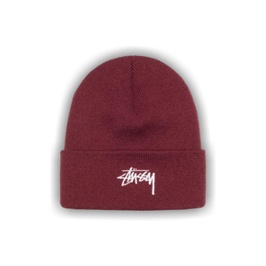 Stussy Stock Cuff Beanie 'Syrah'