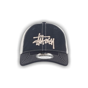 Stussy New Era 9TWENTY Basic Trucker 'Navy'