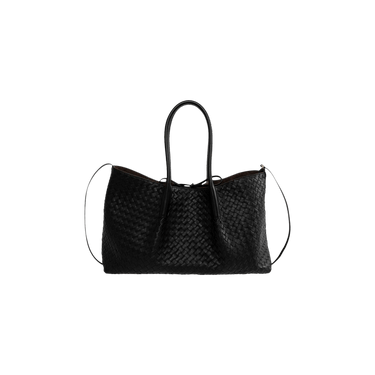 Bottega Veneta Pinacoteca Reversible Tote Bag 'Black/Fondant'