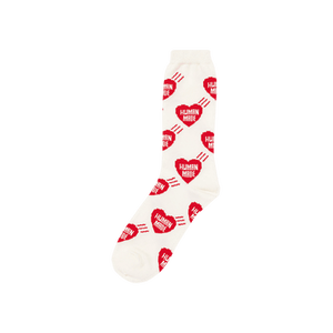 Human Made Heart Socks 'Red'