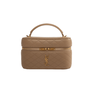 Saint Laurent Mini Gaby Vanity Bag 'Dark Toffee'