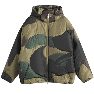 BAPE 1st Camo Nylon Down Jacket 'Green'