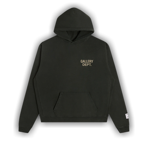 Gallery Dept. 90s GD Logo Hoodie 'Vintage Black'