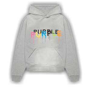 PURPLE BRAND French Terry Pullover Hoodie 'Heather'