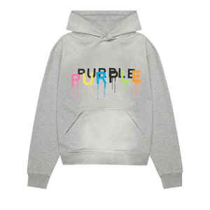 PURPLE BRAND French Terry Pullover Hoodie 'Heather'