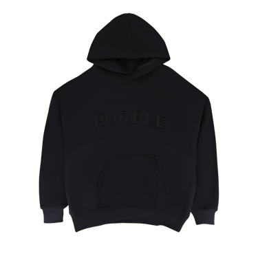 PURPLE BRAND HWT Fleece Pullover Hoodie 'Black'