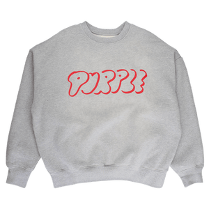 PURPLE BRAND HWT Fleece Crewneck 'Heather'