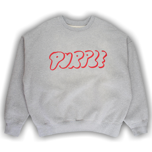 PURPLE BRAND HWT Fleece Crewneck 'Heather'