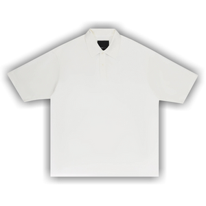 PURPLE BRAND Logo Patch Polo Shirt 'White'