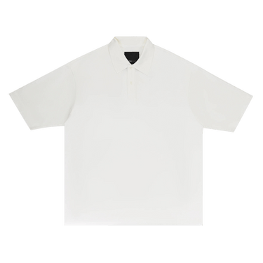 PURPLE BRAND Logo Patch Polo Shirt 'White'
