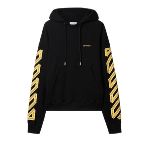 Off-White Tape Arrow Hoodie 'Black'