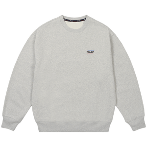 Palace Basically A Crew 'Grey Marl'
