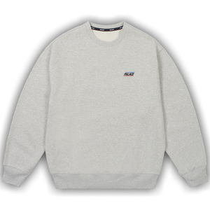 Palace Basically A Crew 'Grey Marl'