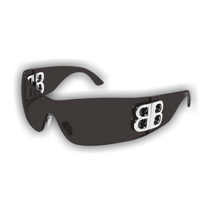 Balenciaga Bossy Mask Sunglasses 'Grey'