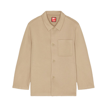 Nike Sportswear Tech Fleece Reimagined Oversized Shacket 'Khaki'