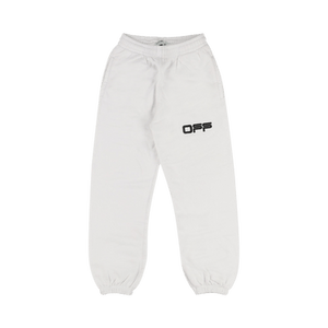 Off-White Airport Shorten Sweat Pants 'White'