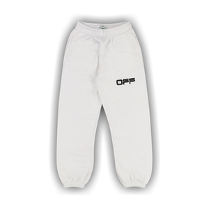 Off-White Airport Shorten Sweat Pants 'White'