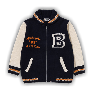 BAPE Cowichan Cardigan 'Navy'