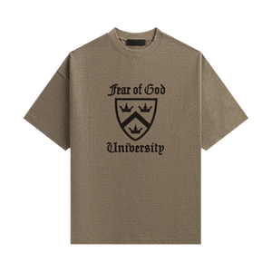 Fear of God Essentials Heavy Crewneck Tee 'Heather Grey'