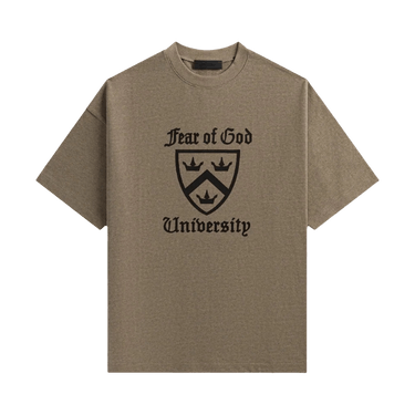 Fear of God Essentials Heavy Crewneck Tee 'Heather Grey'