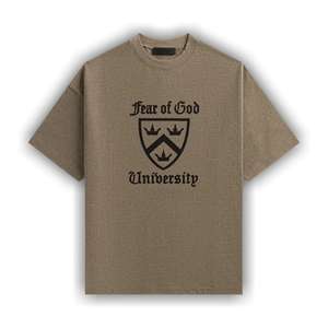 Fear of God Essentials Heavy Crewneck Tee 'Heather Grey'