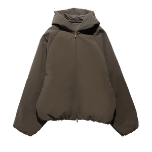 Fear of God Essentials Military Nylon Hooded Bomber 'Brown'