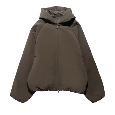 Fear of God Essentials Military Nylon Hooded Bomber 'Brown'