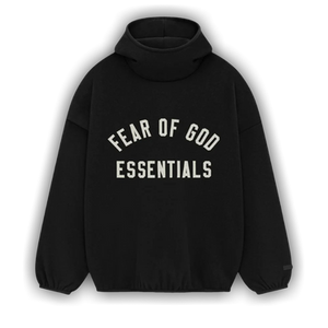 Fear of God Essentials Brushed Hoodie 'Black'