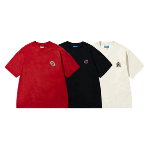 Market Classics T-Shirt (3 Pack) 'Candy Red/Jet Set Black'