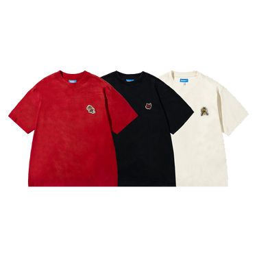 Market Classics T-Shirt (3 Pack) 'Candy Red/Jet Set Black'
