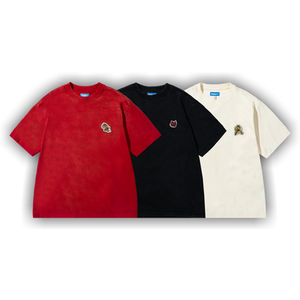 Market Classics T-Shirt (3 Pack) 'Candy Red/Jet Set Black'