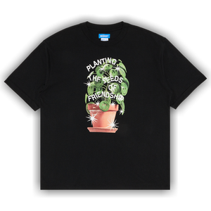 Market Smiley Seeds Of Friendship T-Shirt 'Black'