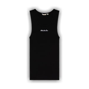 Aimé Leon Dore Embroidered Logo Tank Top 'Jet Black'