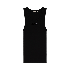 Aimé Leon Dore Embroidered Logo Tank Top 'Jet Black'