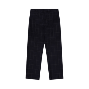 Aimé Leon Dore Windowpane Elasticated Waist Suit Trouser 'Navy Windowpane'